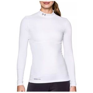 Under Armour Cold Gear white fitted long sleeve